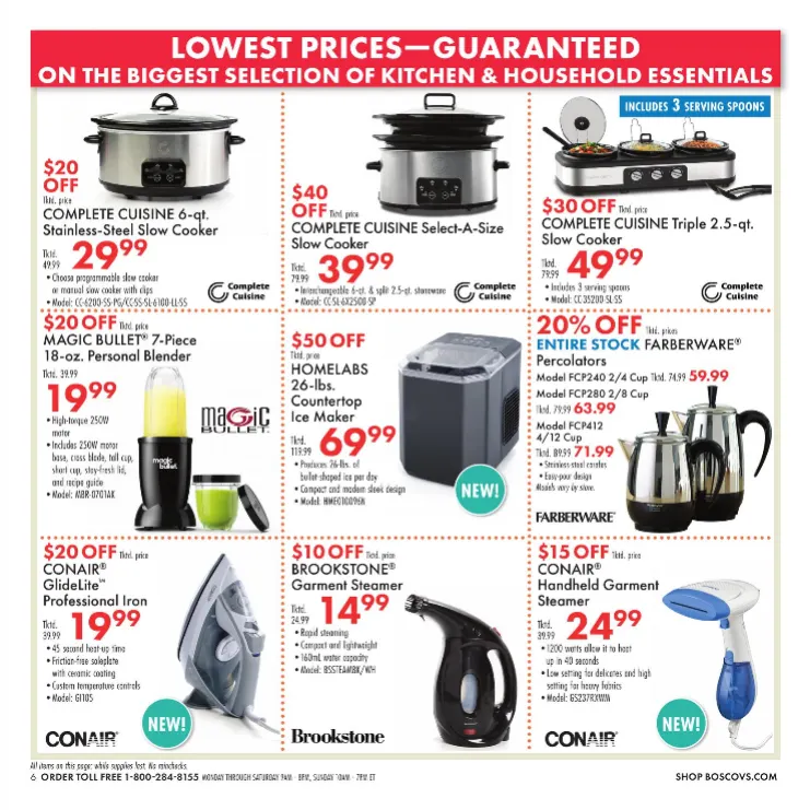 Weekly ad  Boscov's Sales from April 9 to April 22 2026 - Page 6