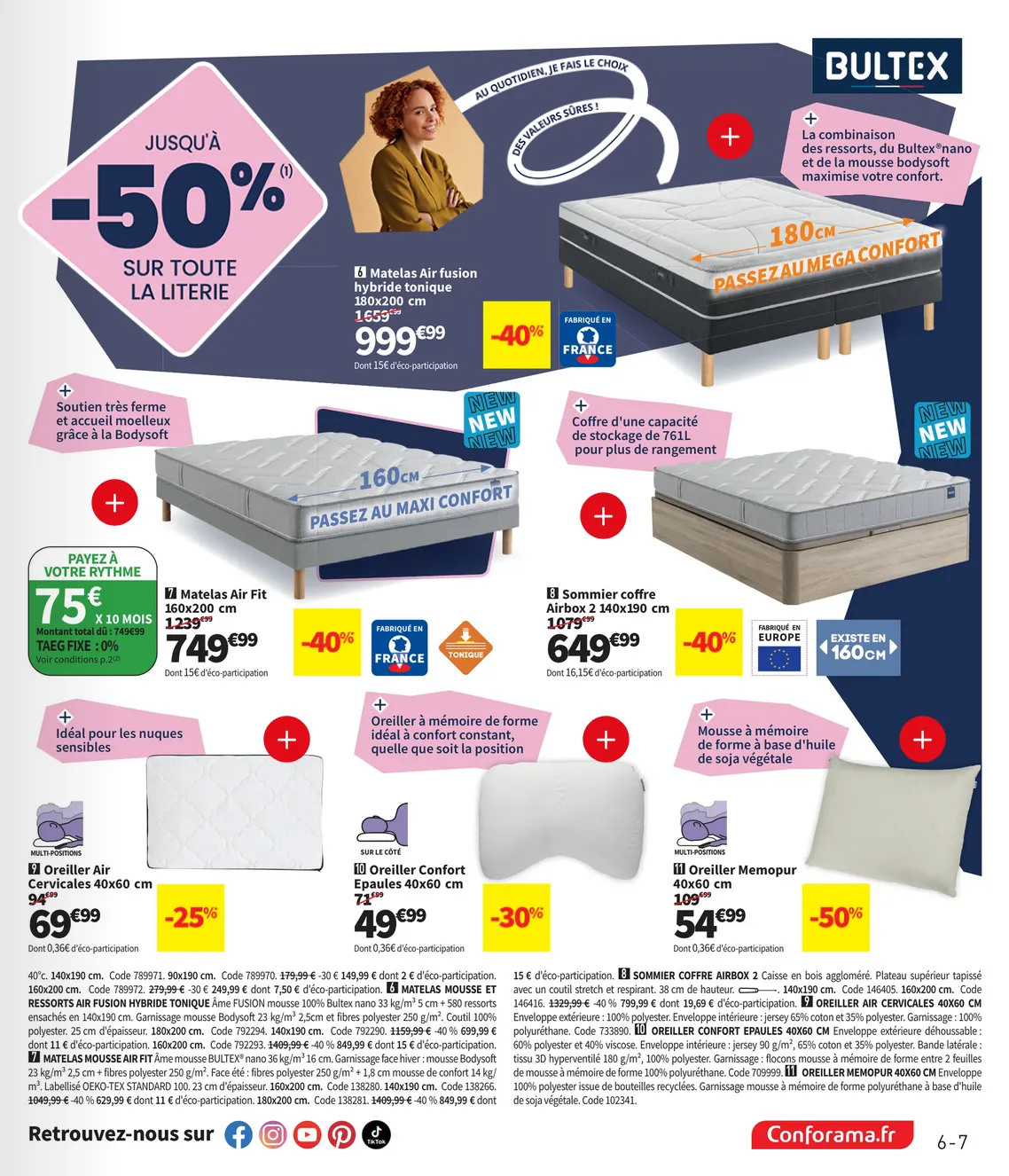 Catalogues Conforama du 9 juin au 6 juillet 2026 - Catalogue page 6