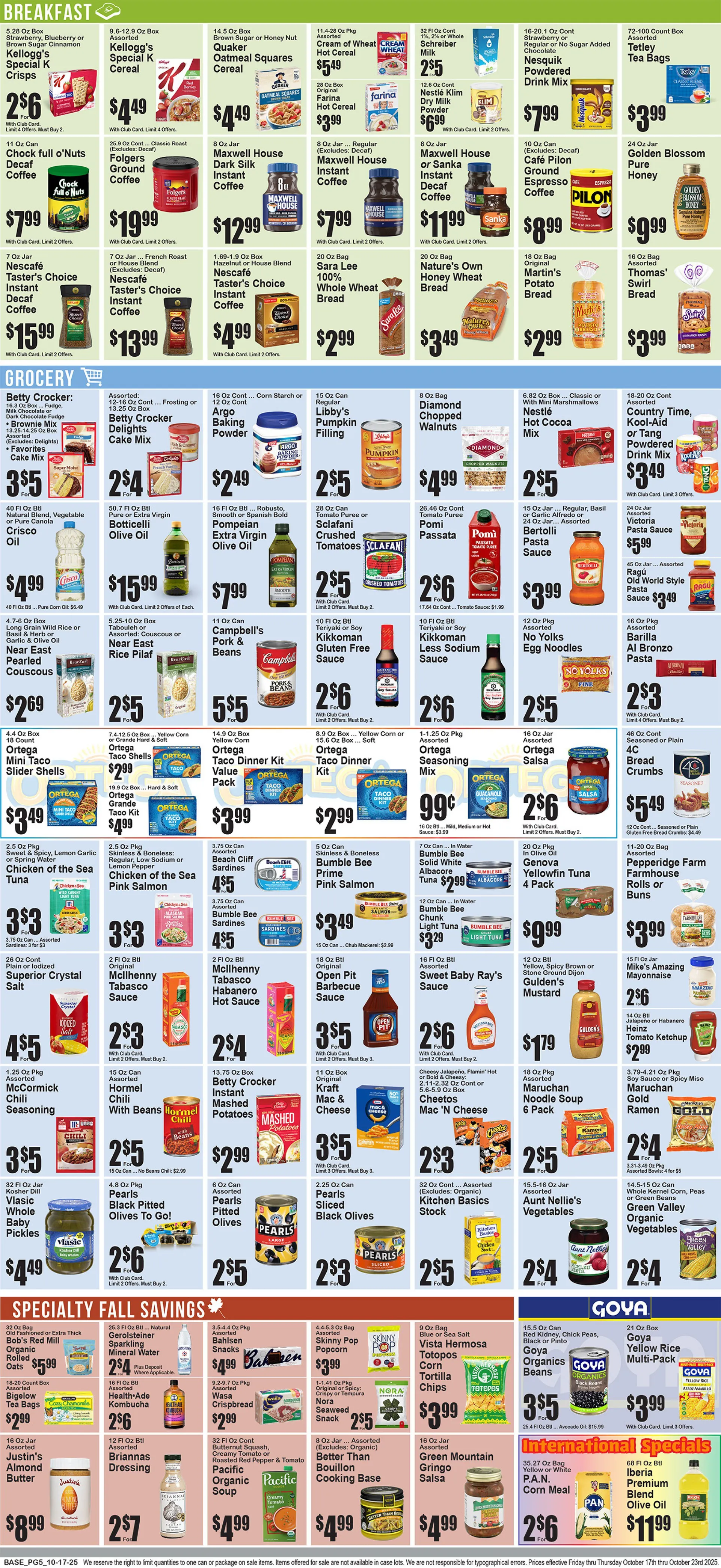 Weekly ad SuperFresh Sales from October 17 to October 23 2025 - Page 6