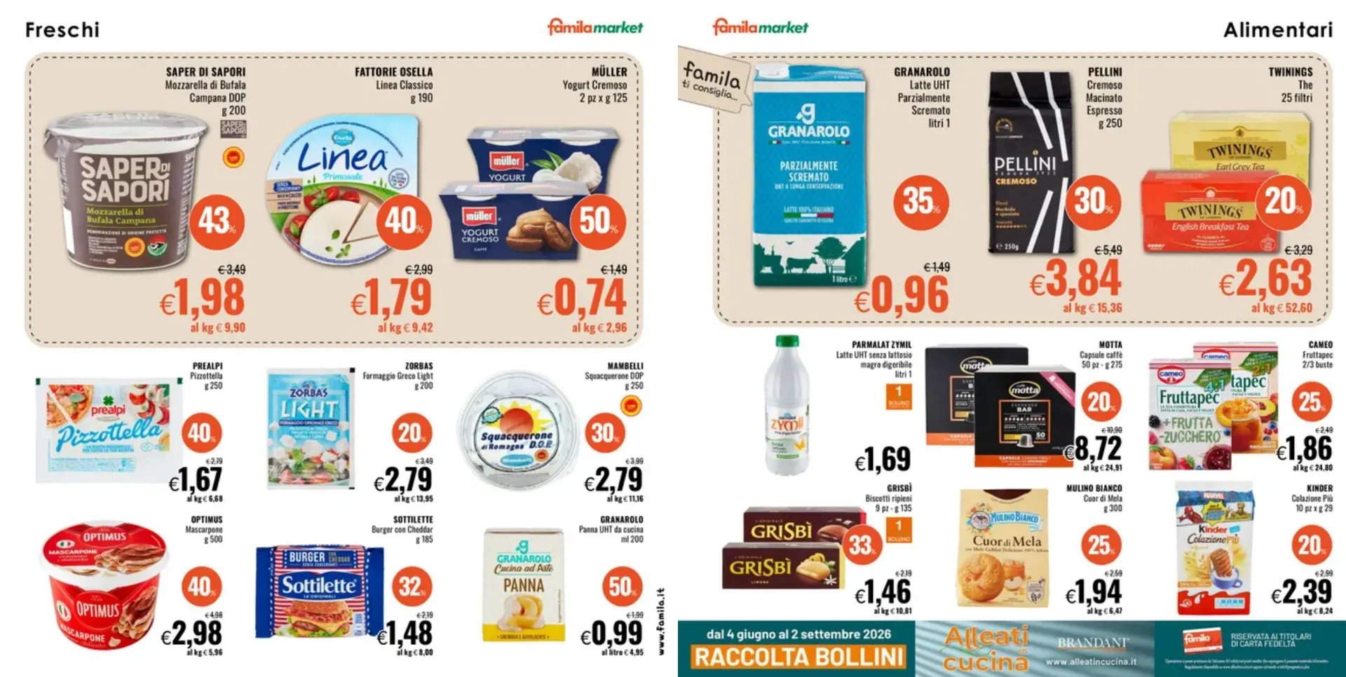 Volantini Famila Superstore da 4 giugno a 17 giugno di 2026 - Pagina del volantino 6
