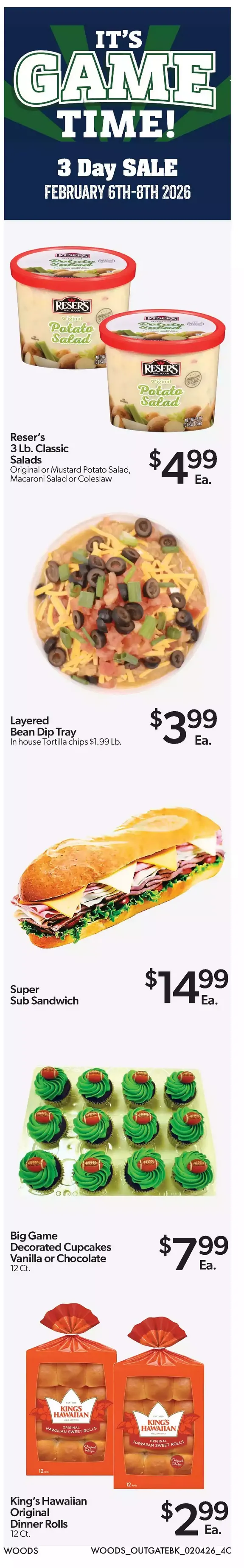Weekly ad Woods Supermarket Sales from February 4 to February 10 2026 - Page 6