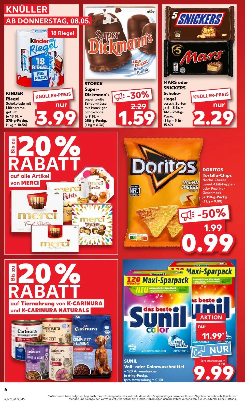 Kaufland Prospekt von 8. Mai bis 14. Mai 2025 - Prospekt seite 6