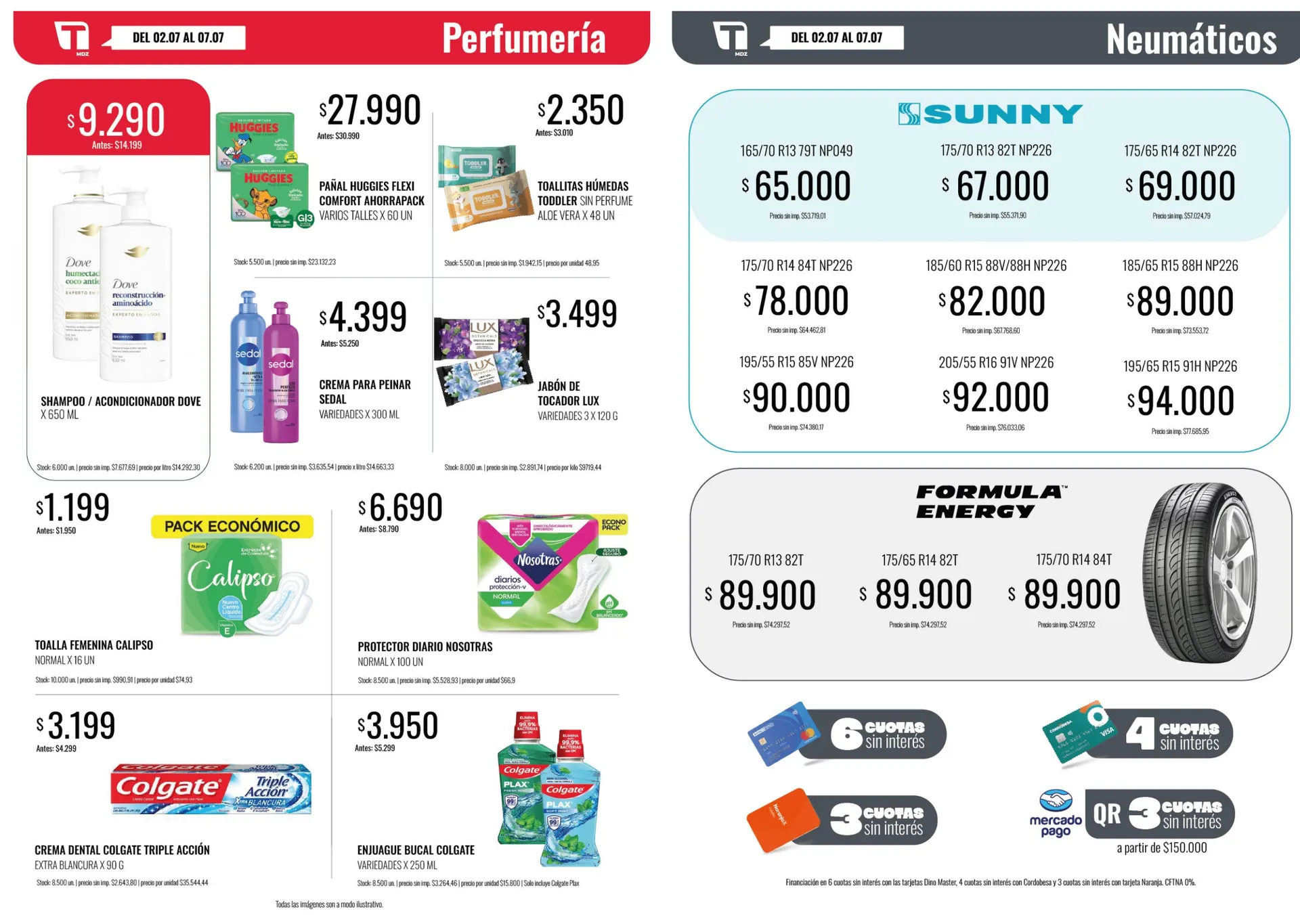Ofertas de  Ofertas Supermercados Tadicor  2 de julio al 8 de julio 2026 - Página 6 del catálogo