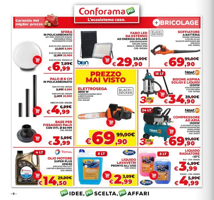 Volantini Conforama da 5 febbraio a 22 febbraio di 2026 - Pagina del volantino 6