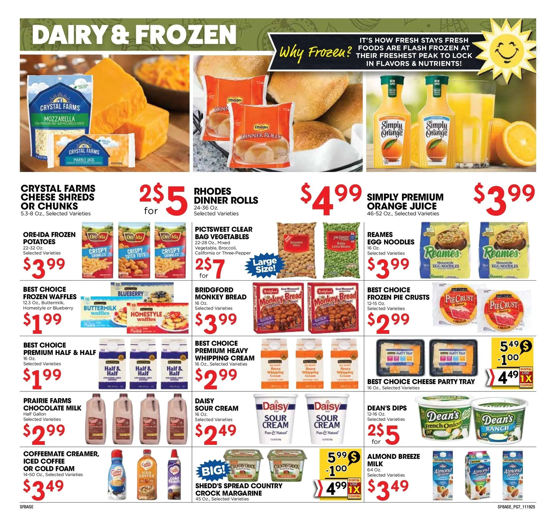 Weekly promotion Sunshine Foods Sales spanning from November 19 to December 2 2025 - Page 6 for Catalogue 365