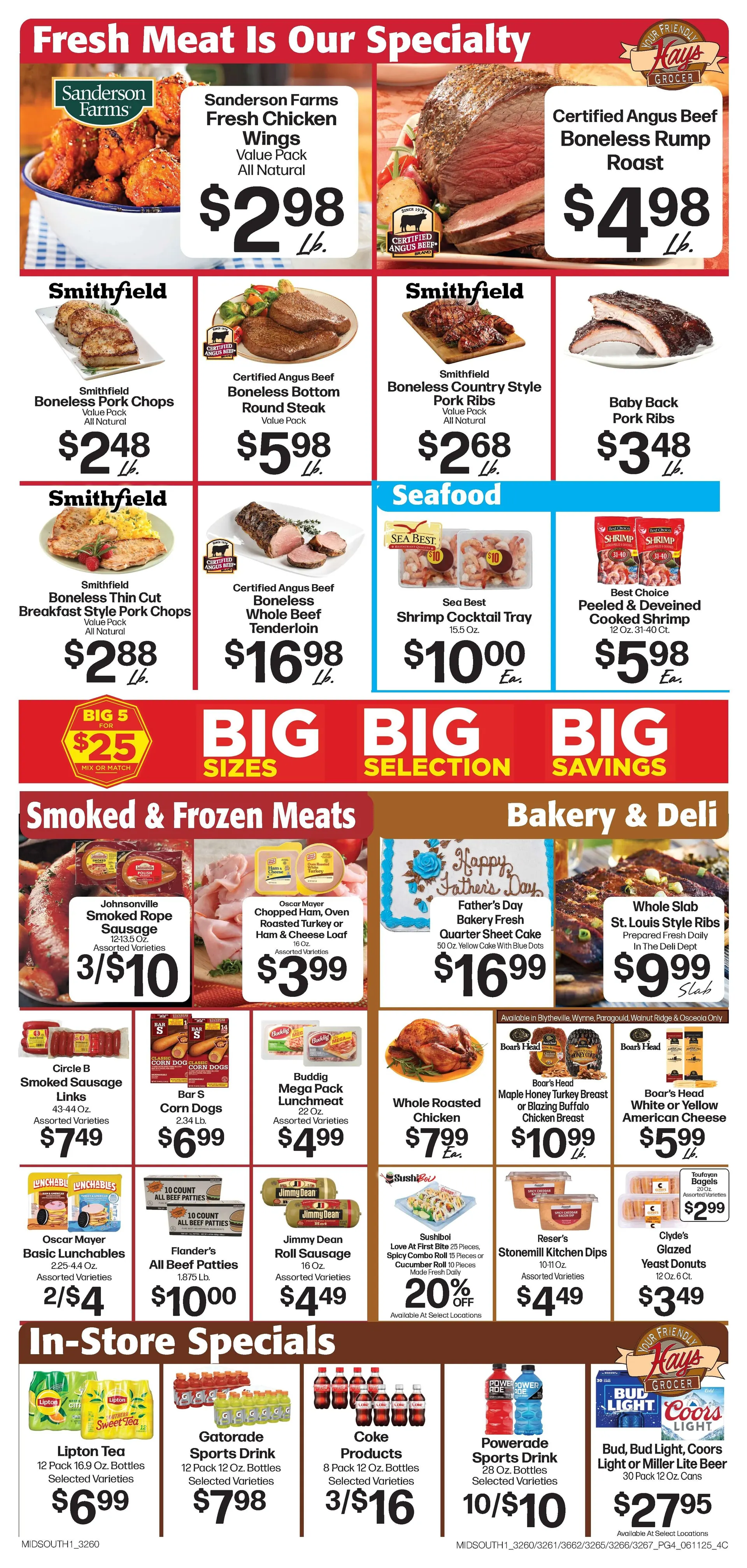 Weekly ad Hays Supermarket weekly ads from June 11 to June 17 2025 - Page 6