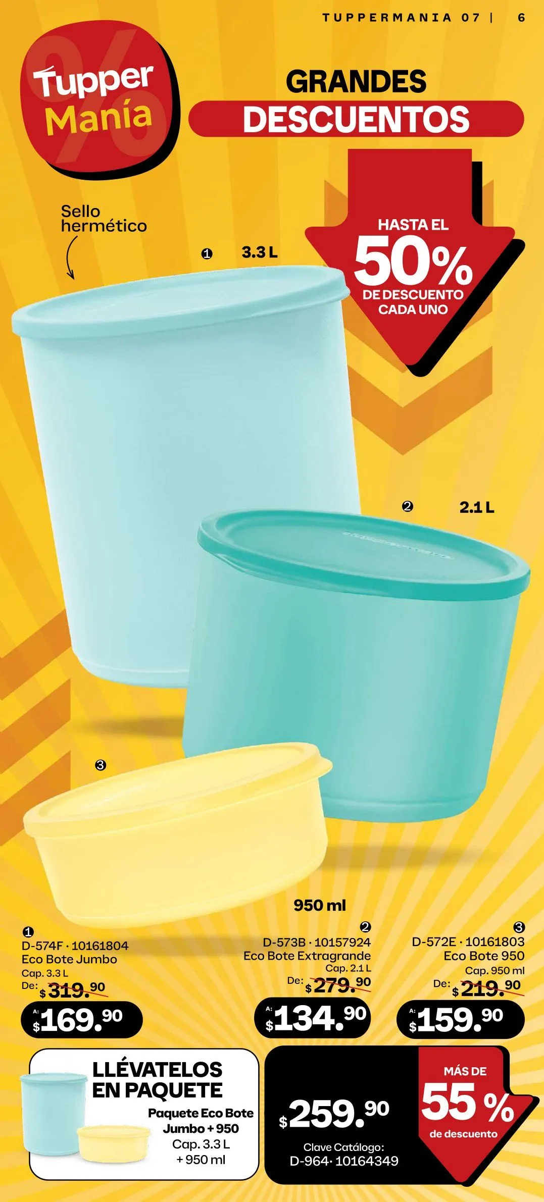 Catálogo de Tupperware catálogos y ofertas 16 de junio al 13 de julio 2025 - Pagina 6