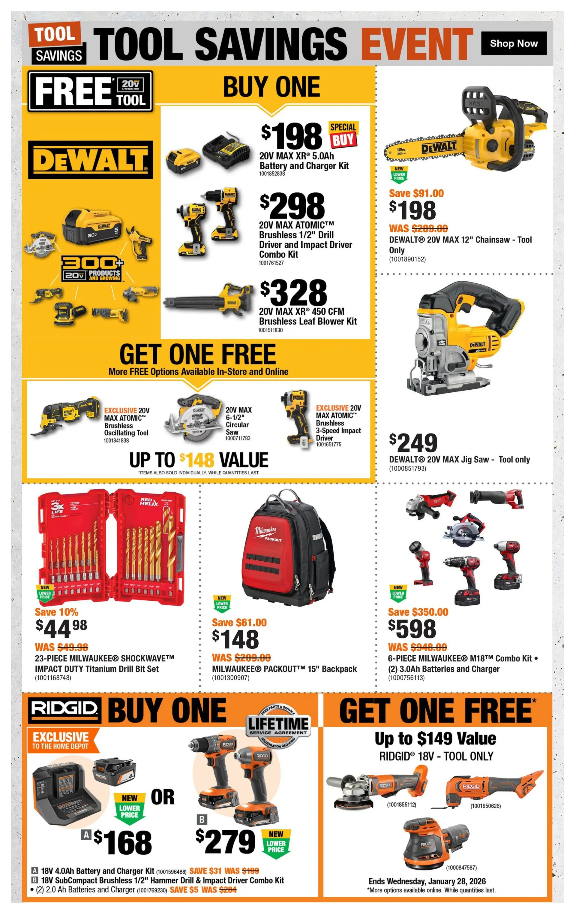 The Home Depot Sales from December 18 to December 31 2025 - flyer page 6