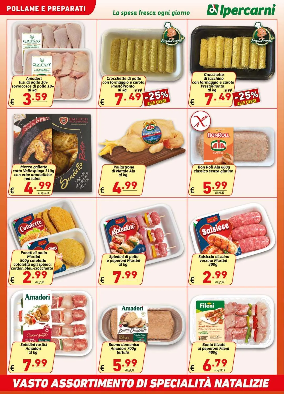 IperCarni Volantino da 16 dicembre a 24 dicembre di 2025 - Pagina del volantino 6