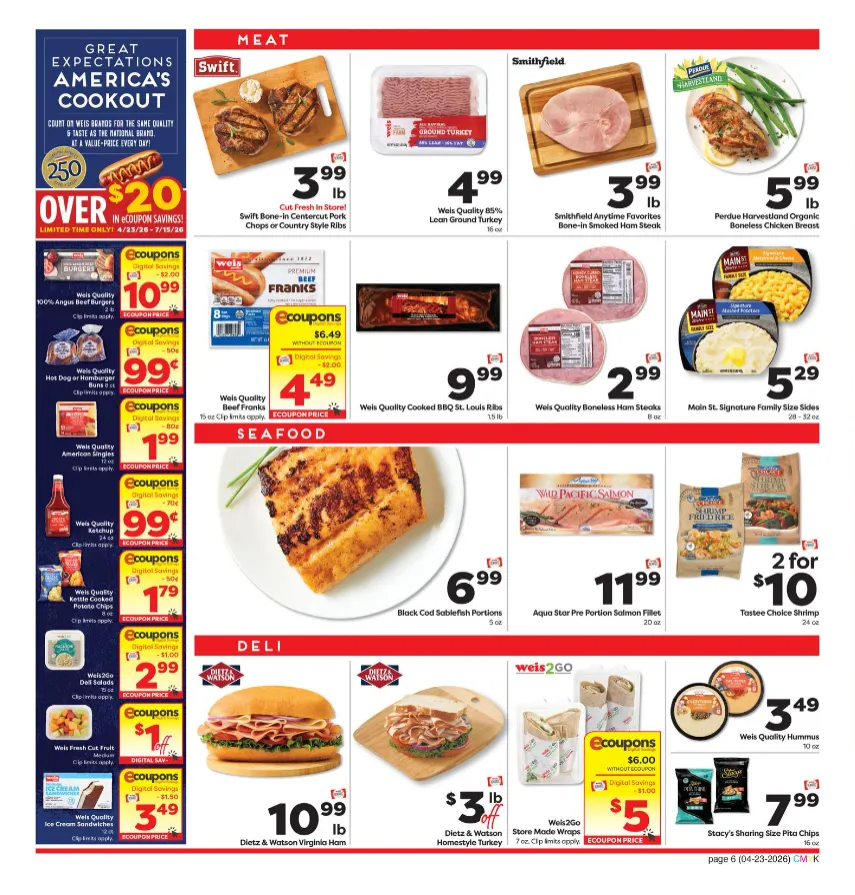Weekly ad Weis Sales from April 23 to May 20 2026 - Page 6