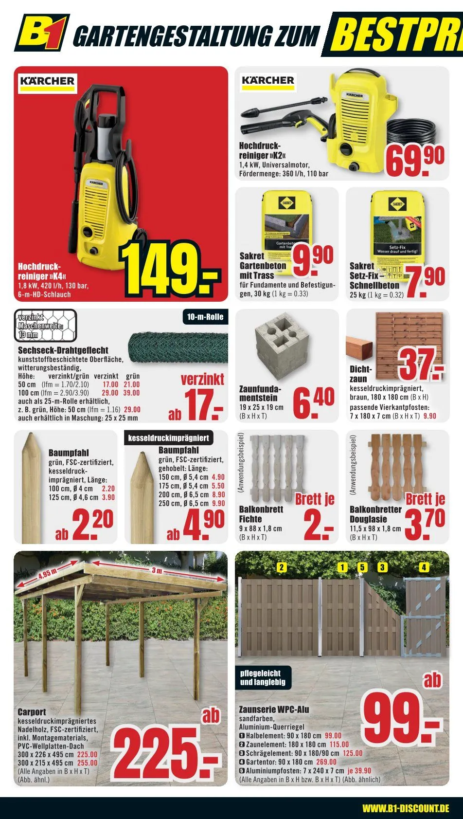  B1 Discount Baumarkt Angebote von 2. Mai bis 8. Mai 2026 - Prospekt seite 6