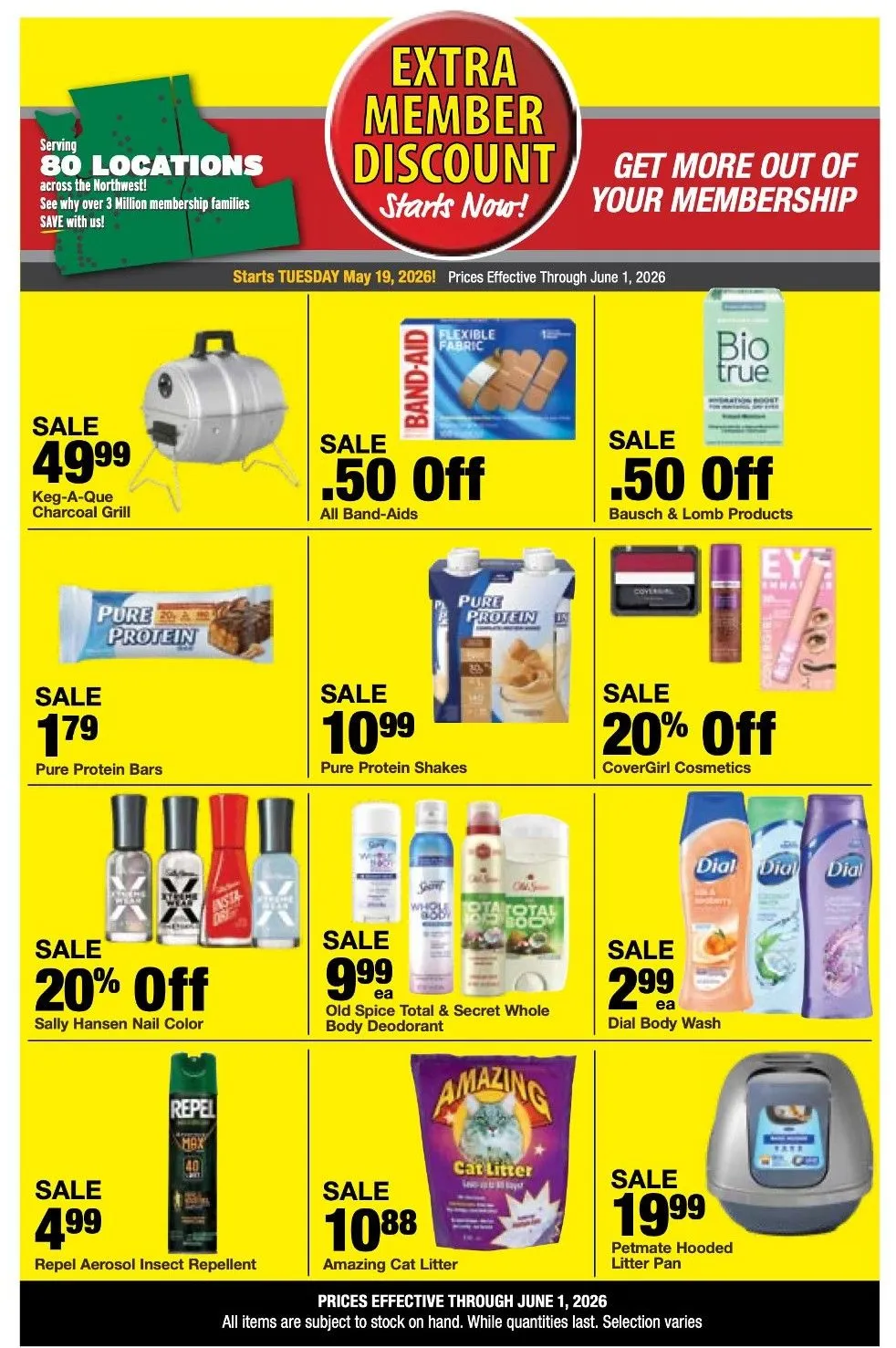 Weekly promotion Bi-Mart Sales spanning from May 19 to June 1 2026 - Page 6 for Catalogue 365