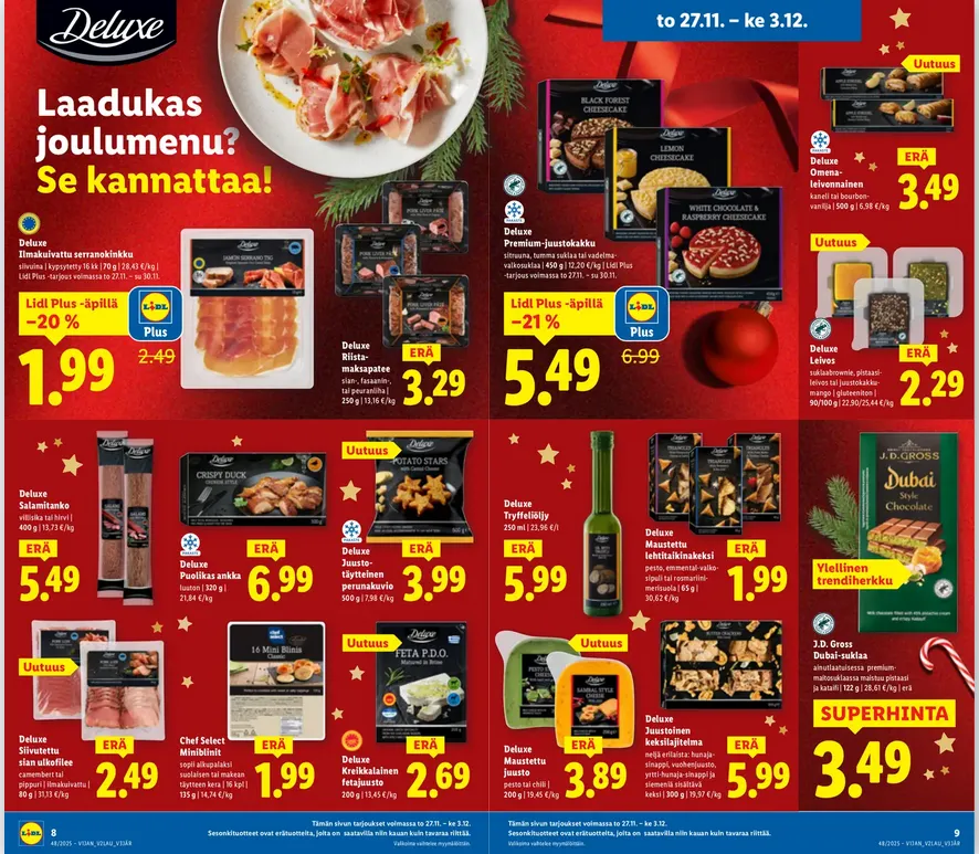 Lidl voimassa alkaen 27. marraskuuta - 3. joulukuuta 2025 - Tarjouslehti sivu 6