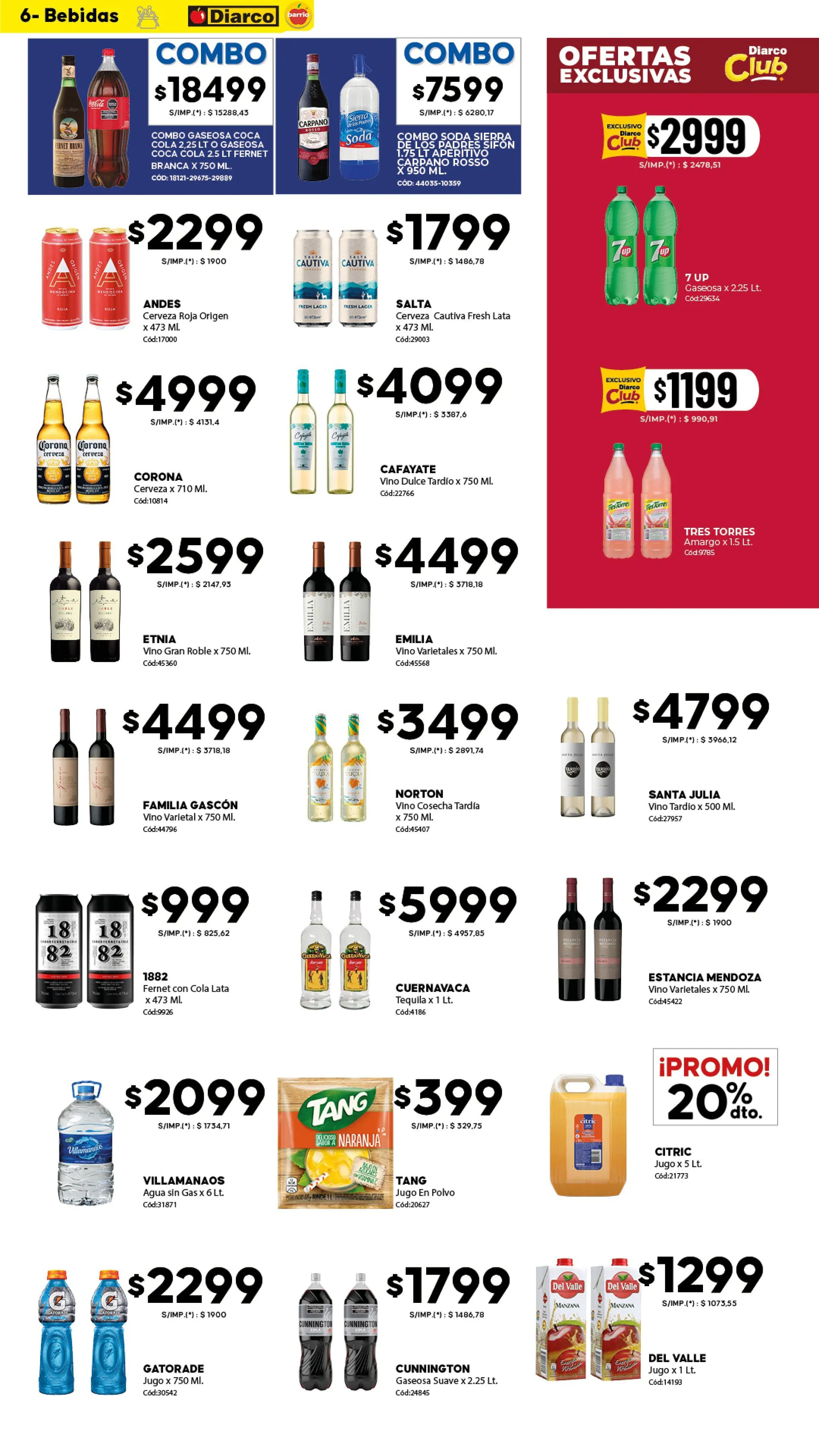 Ofertas de  Ofertas Diarco 13 de abril al 17 de abril 2026 - Página 6 del catálogo