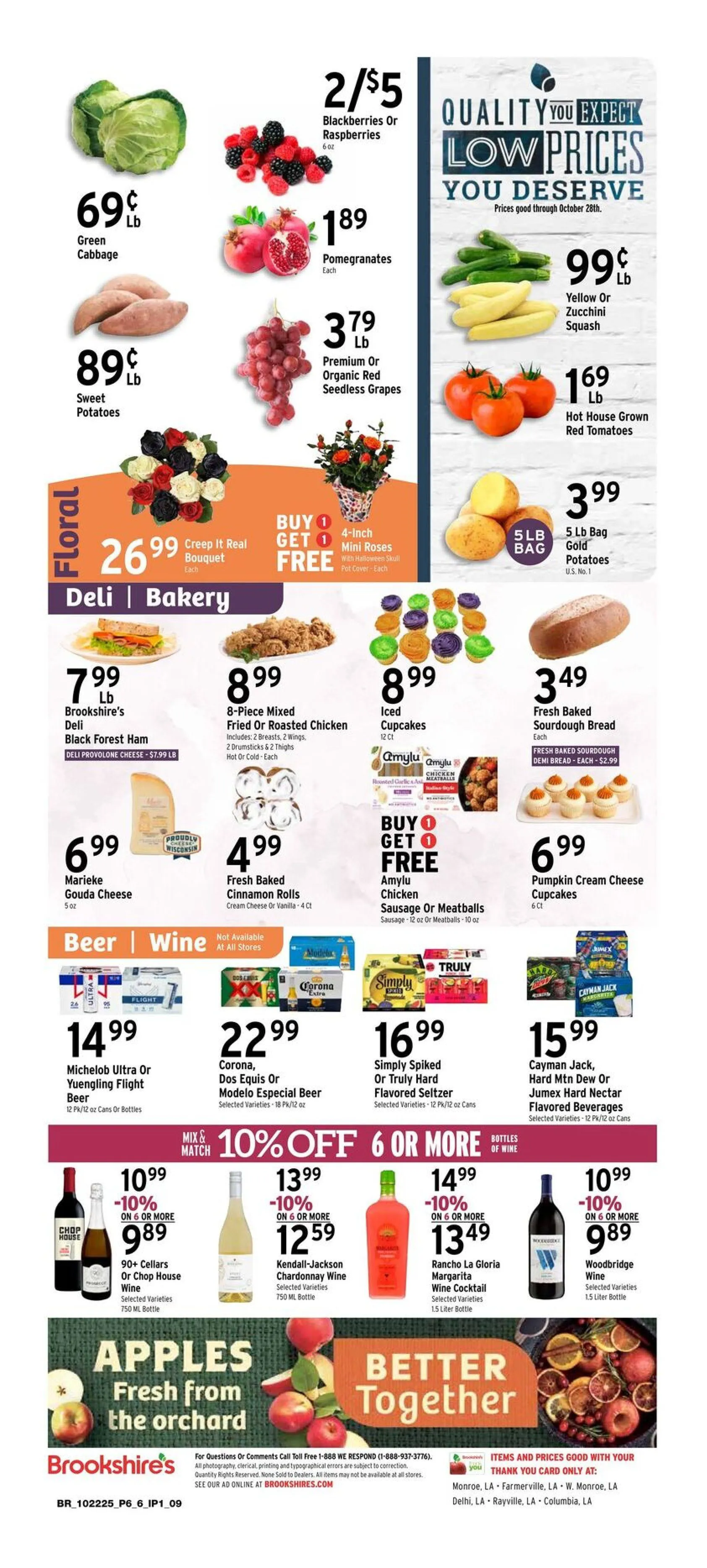 Weekly ad Brookshires Sales from October 22 to October 28 2025 - Page 6