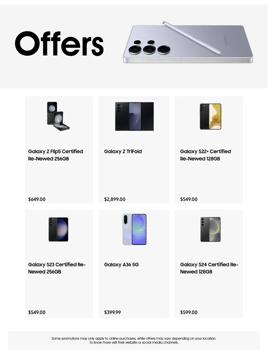 Weekly ad  Samsung Sales from April 20 to May 10 2026 - Page 5