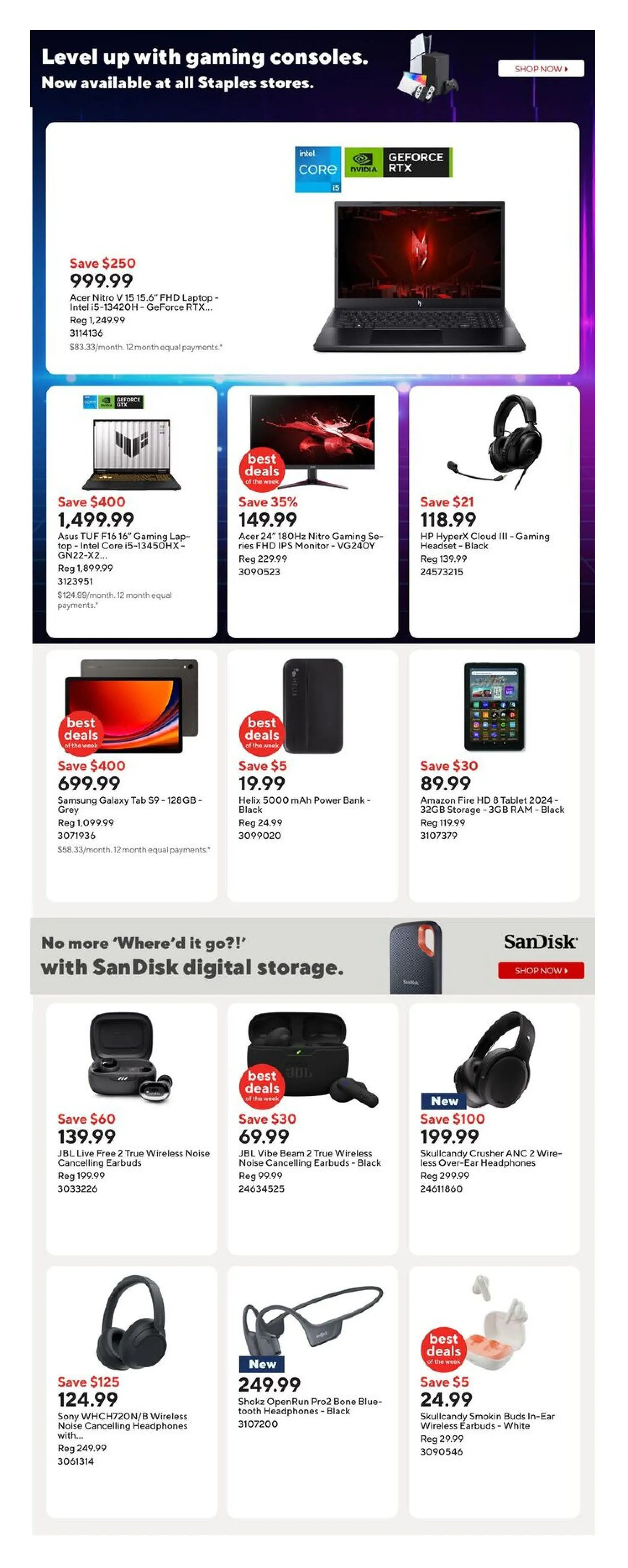 Staples Sales from October 24 to October 28 2025 - flyer page 6