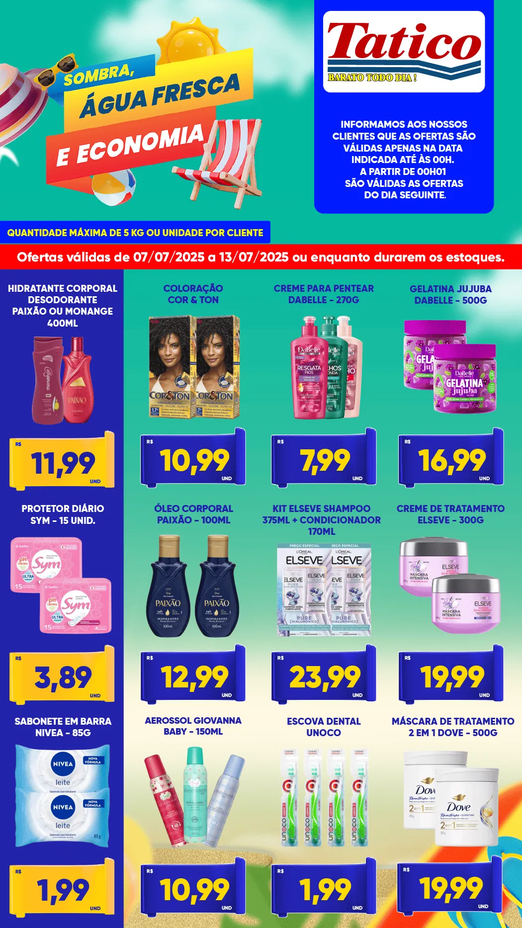 Encarte de Folhetos Tatico 7 de julho até 13 de julho 2025 - Pagina 5