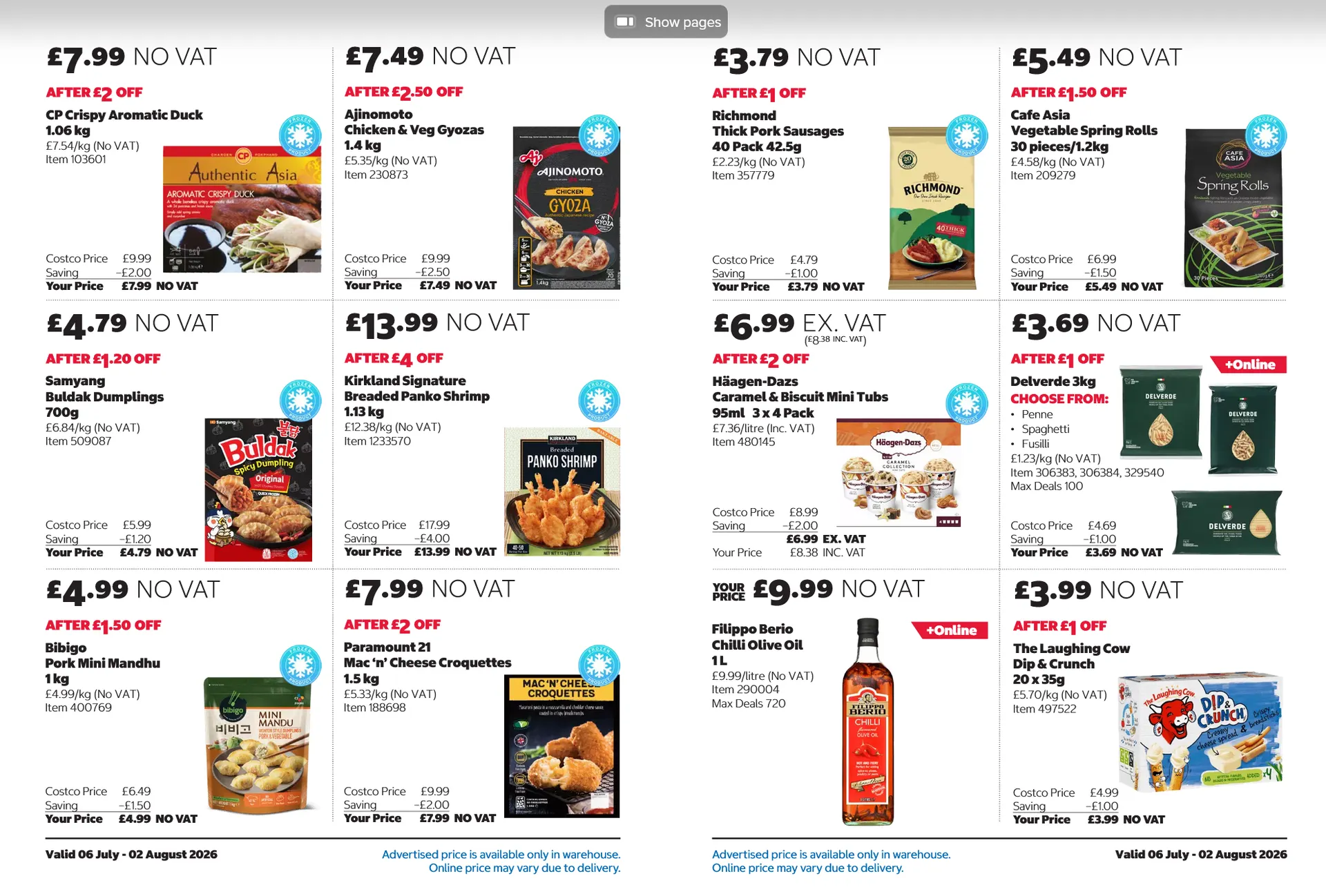 Costco Sales from 2 July to 2 August 2026 - Catalogue Page 6