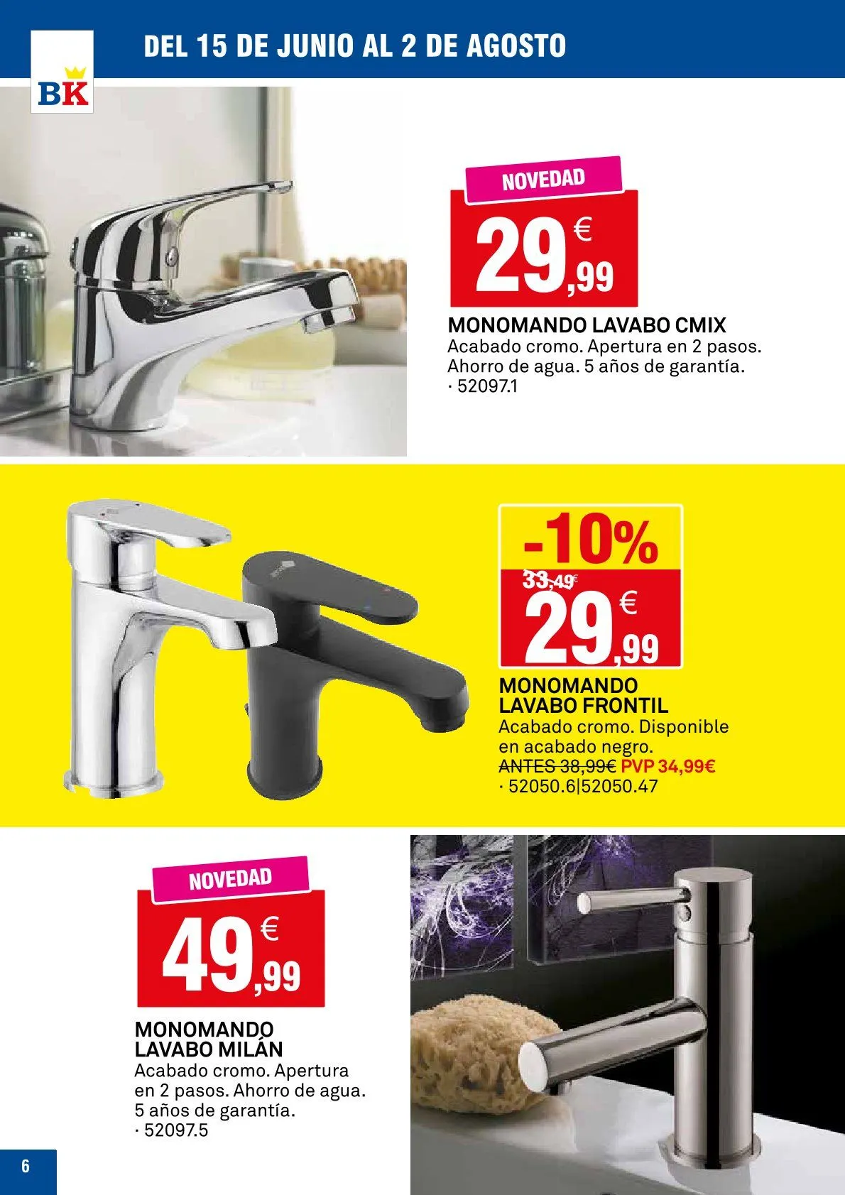 Catálogo de Bricoking Ofertas 15 de junio al 2 de agosto 2026 - Página 6
