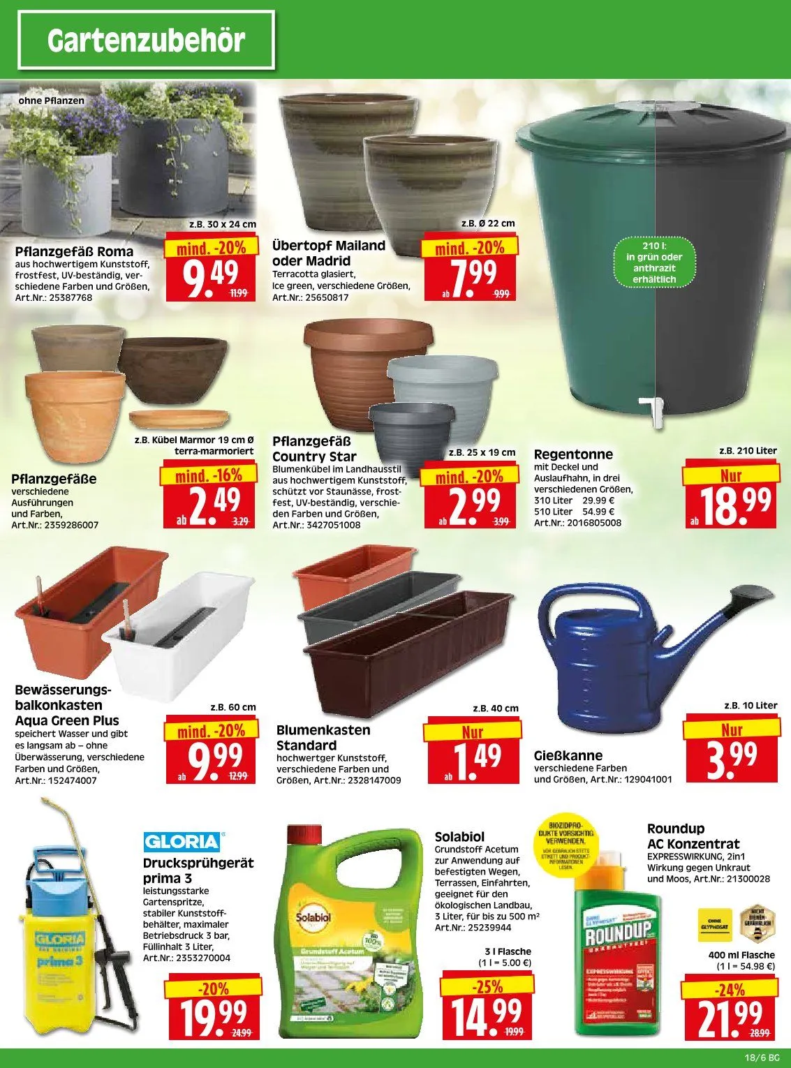 Herkules Baumarkt Angebote von 28. April bis 3. Mai 2025 - Prospekt seite 6