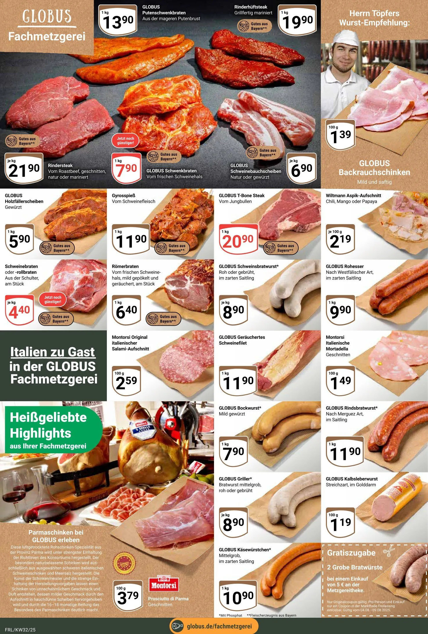 Globus Angebote von 4. August bis 9. August 2025 - Prospekt seite 6