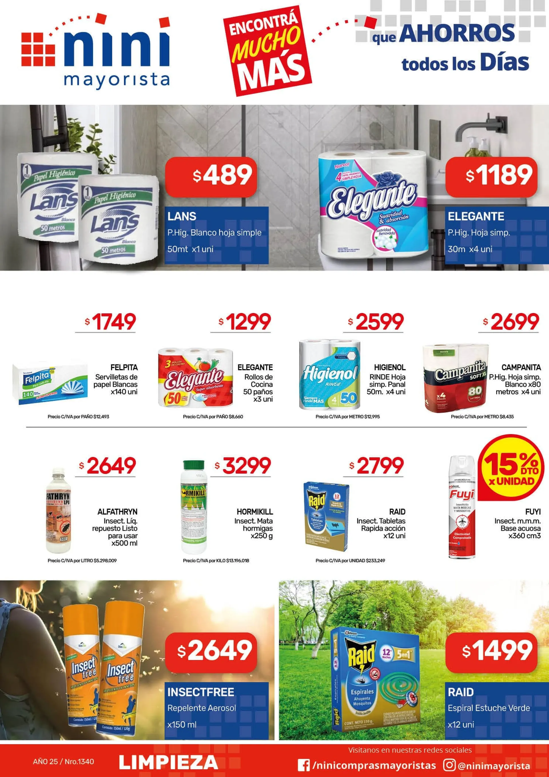 Ofertas de Nini Mayorista Ofertas 29 de diciembre al 4 de enero 2026 - Página 6 del catálogo