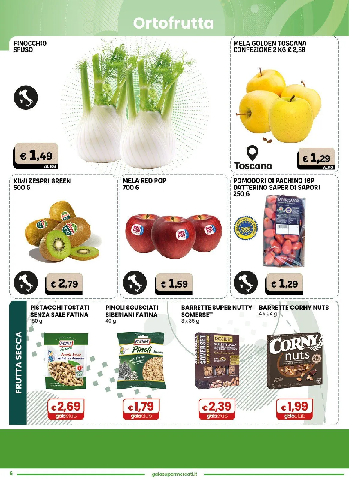  Gala Supermercati Volantino da 25 febbraio a 10 marzo di 2026 - Pagina del volantino 6
