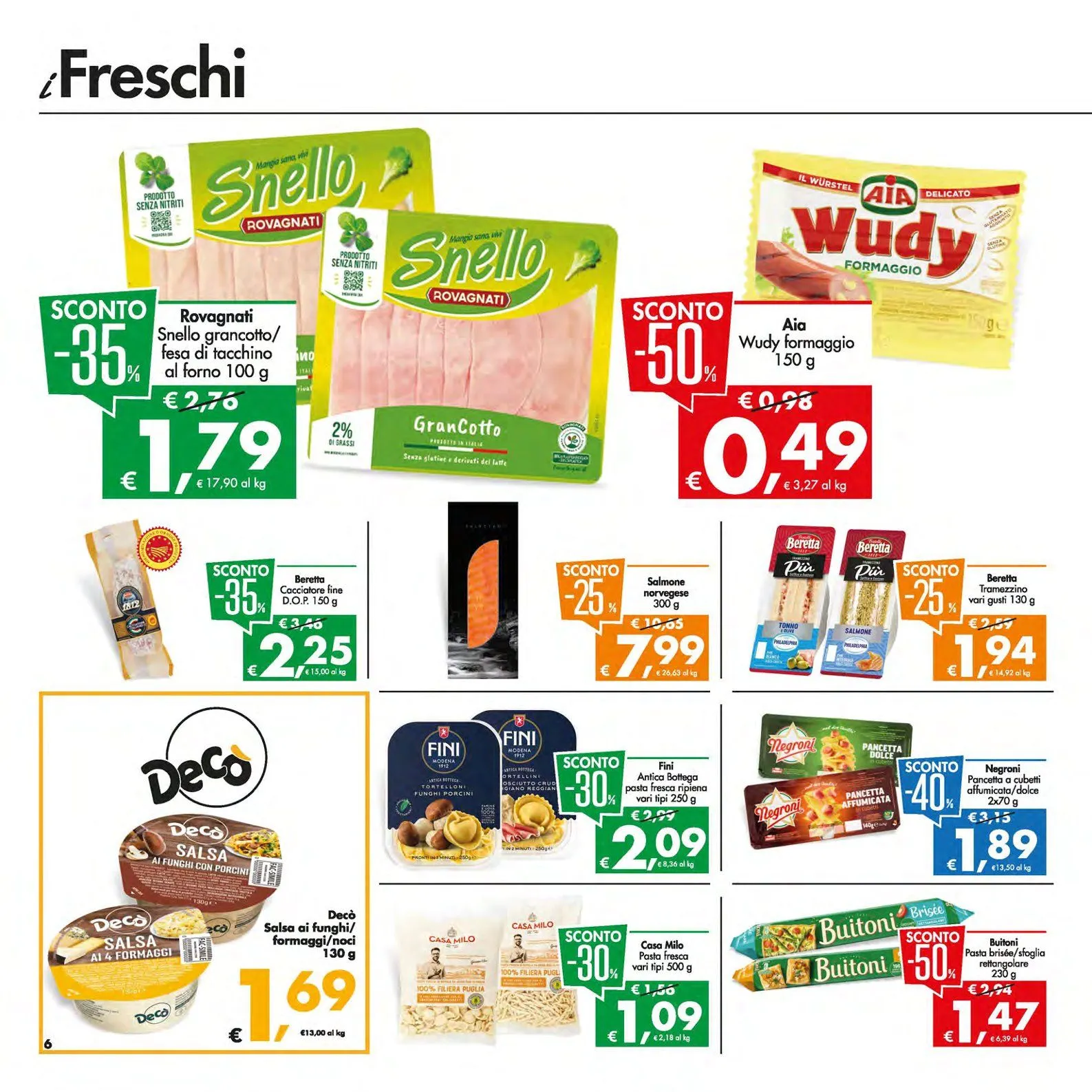 Volantini Deco Supermercati da 13 gennaio a 22 gennaio di 2026 - Pagina del volantino 6