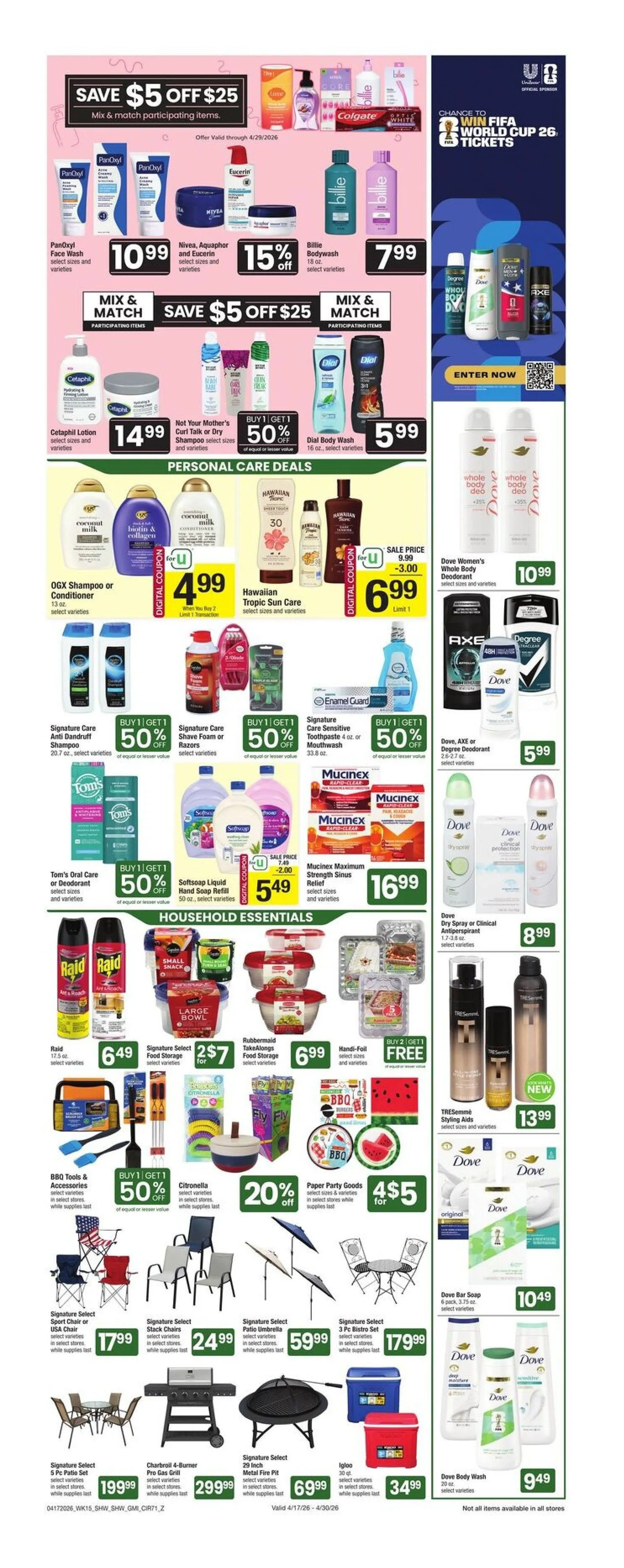 Weekly promotion Shaw's Sales spanning from April 24 to April 30 2026 - Page 6 for Catalogue 365