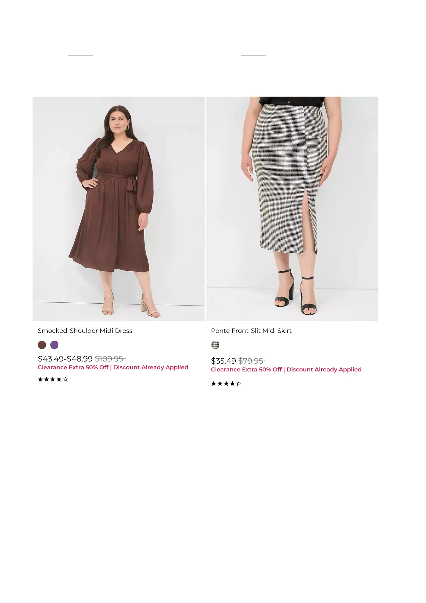 Weekly ad Clearance Plus Size Clothing from November 22 to December 3 2024 - Page 5