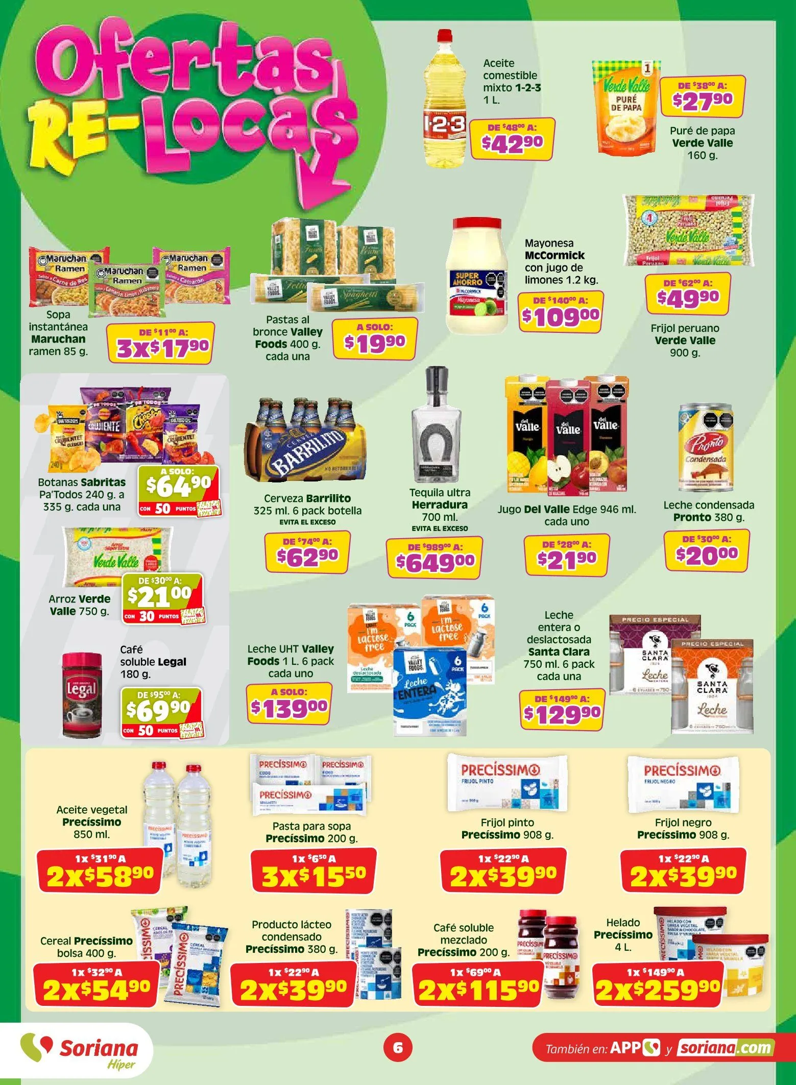 Catálogo de Soriana Ofertas 26 de junio al 2 de julio 2026 - Pagina 6