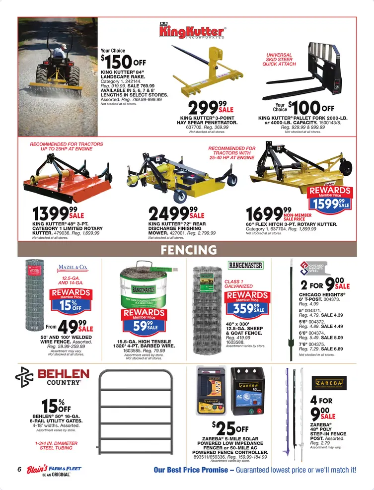 Weekly ad Blain's Farm & Fleet Sales from July 16 to July 29 2026 - Page 6