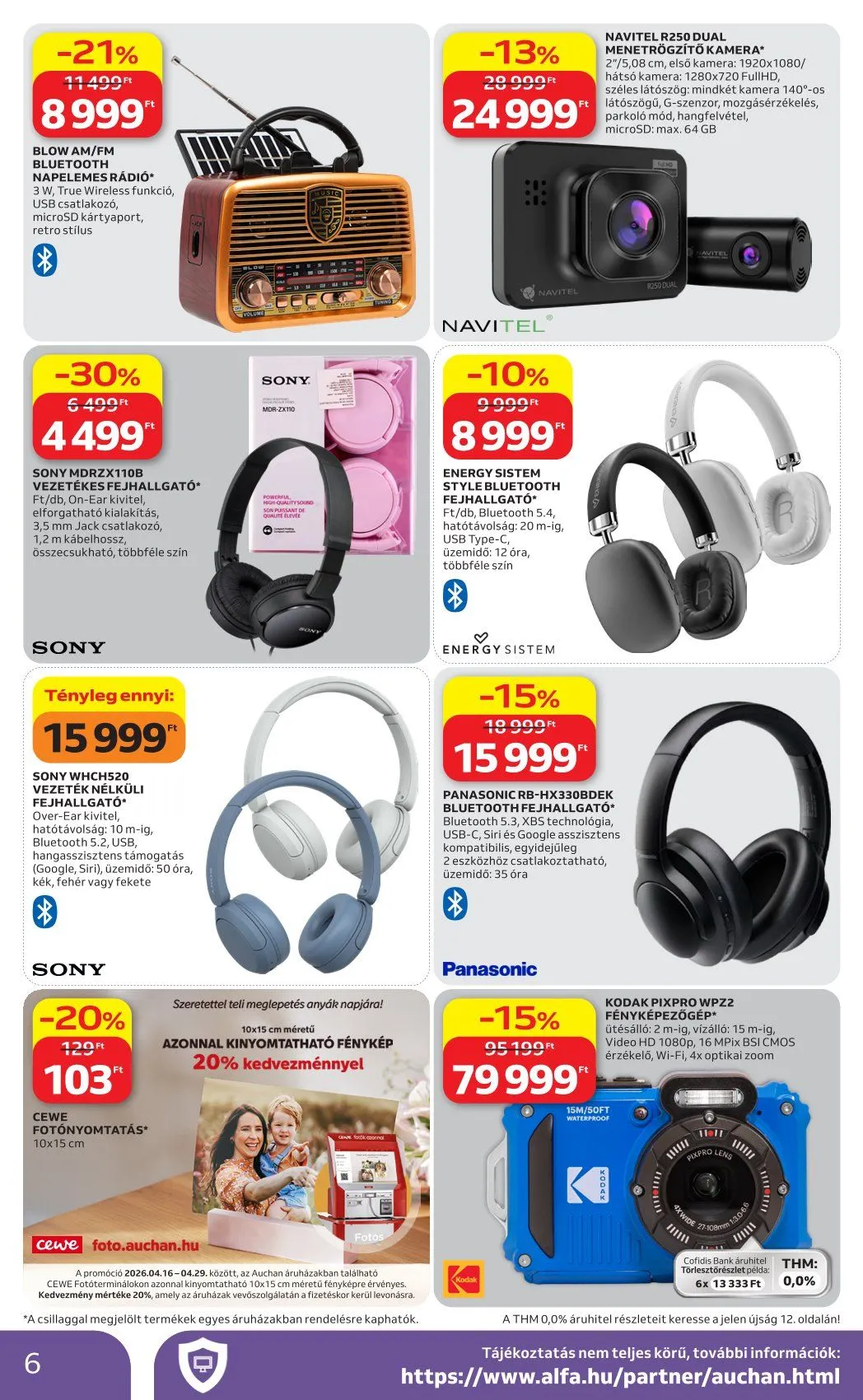 Katalógus  Auchan április 16.-tól április 29.-ig 2026. - Oldal 6