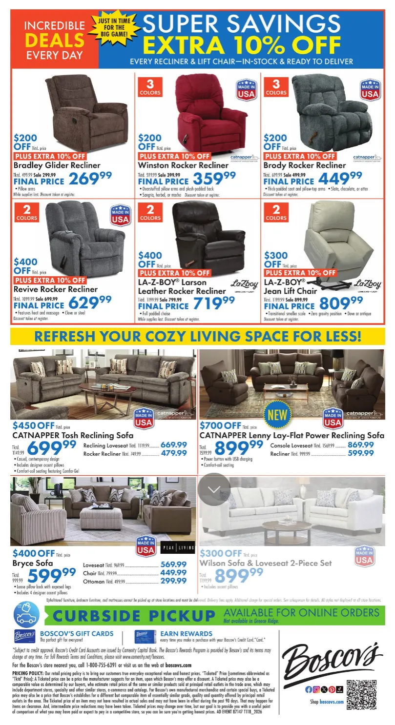 Weekly ad Boscov's Sales from January 15 to January 21 2026 - Page 6