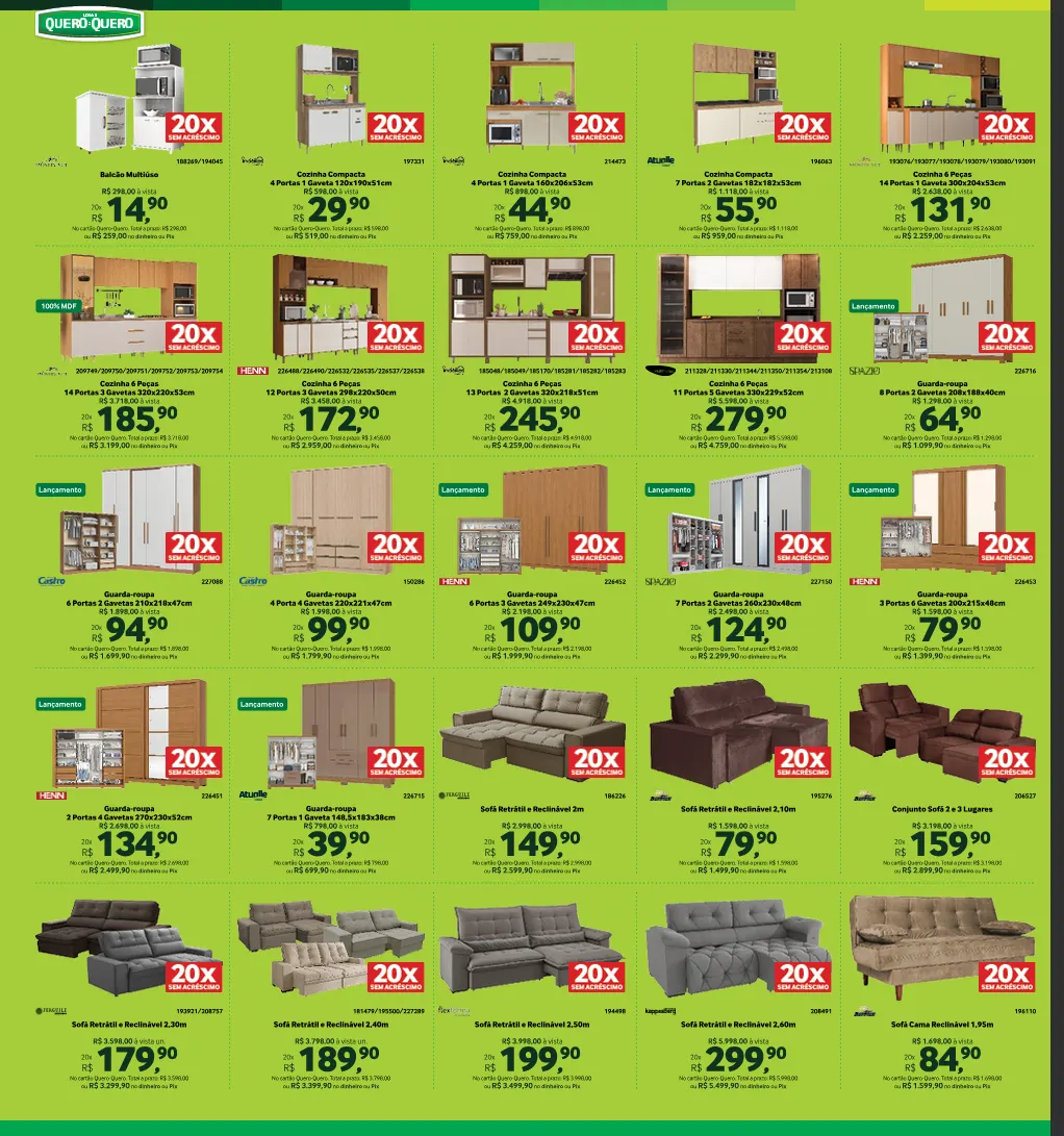 Encarte de Quero Quero Ofertas 1 de julho até 31 de julho 2026 - Pagina 6