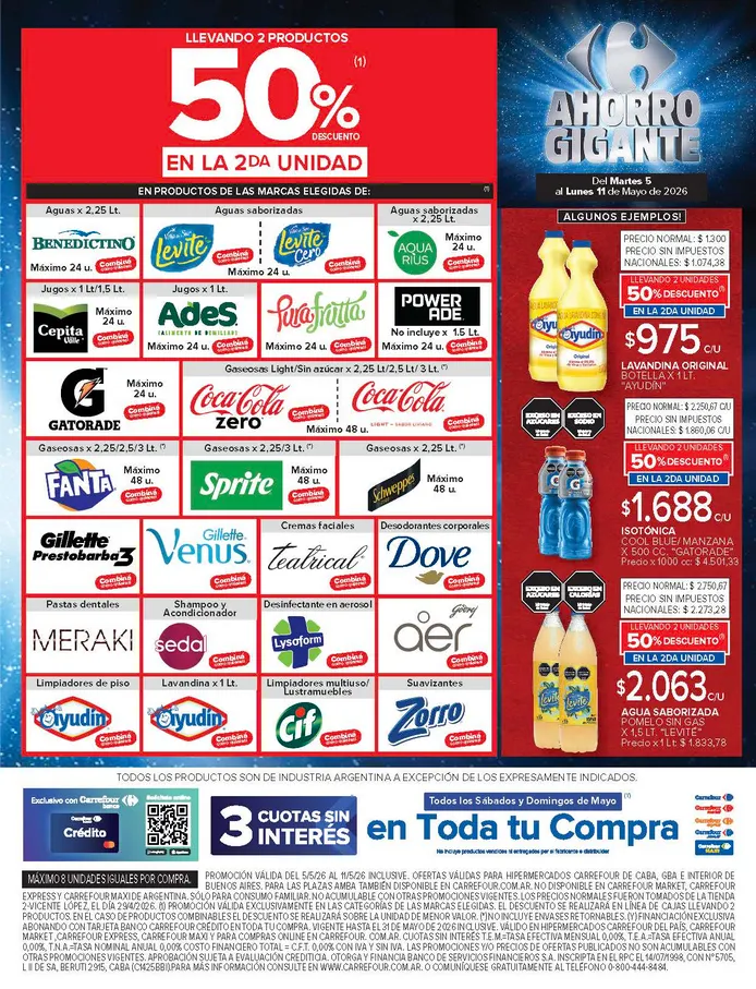 Ofertas de Ofertas Carrefour  5 de mayo al 11 de mayo 2026 - Página 7 del catálogo