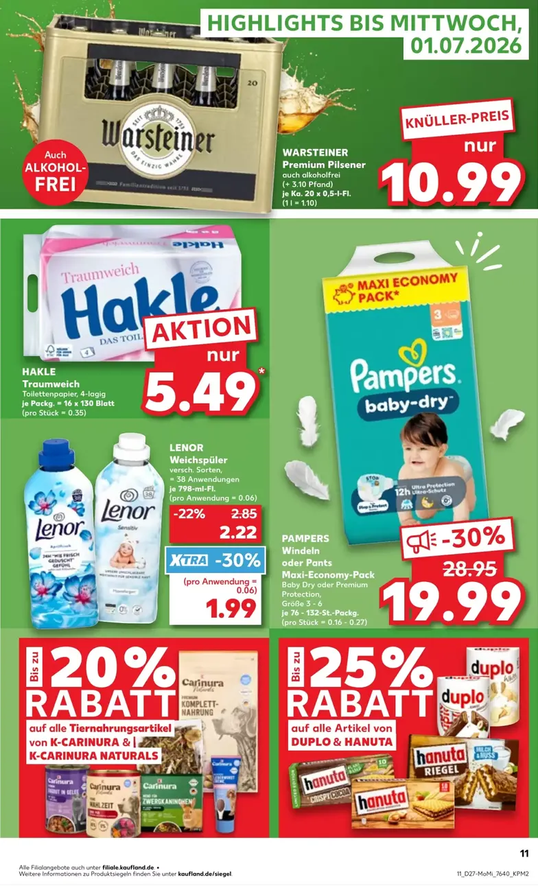 Kaufland Duitsland folders van 29 juni tot 1 juli 2026 - Folder pagina 6