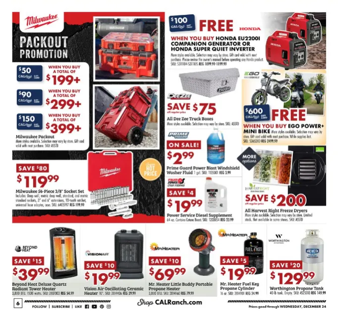 Weekly ad C-A-L Ranch Stores Sales from December 16 to December 24 2025 - Page 6