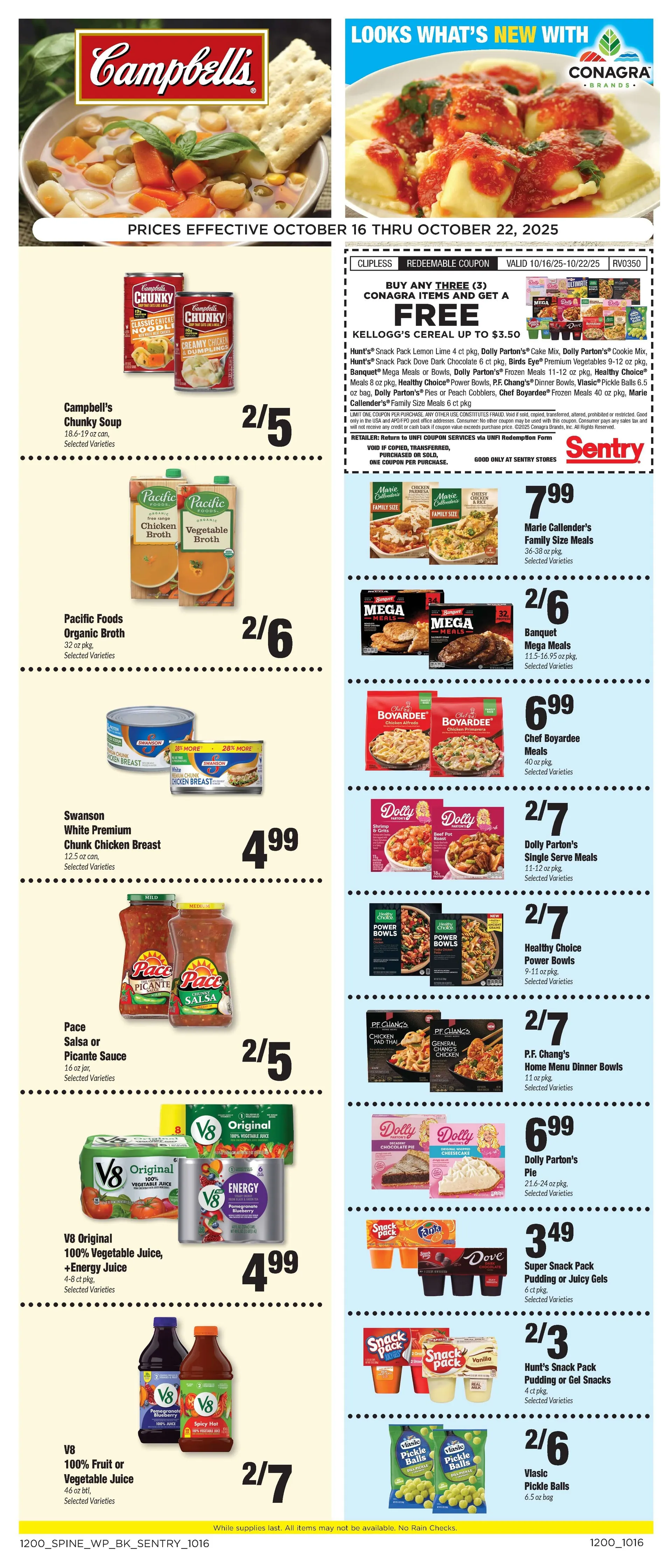 Weekly ad Sentry Foods Sales from October 16 to October 22 2025 - Page 6