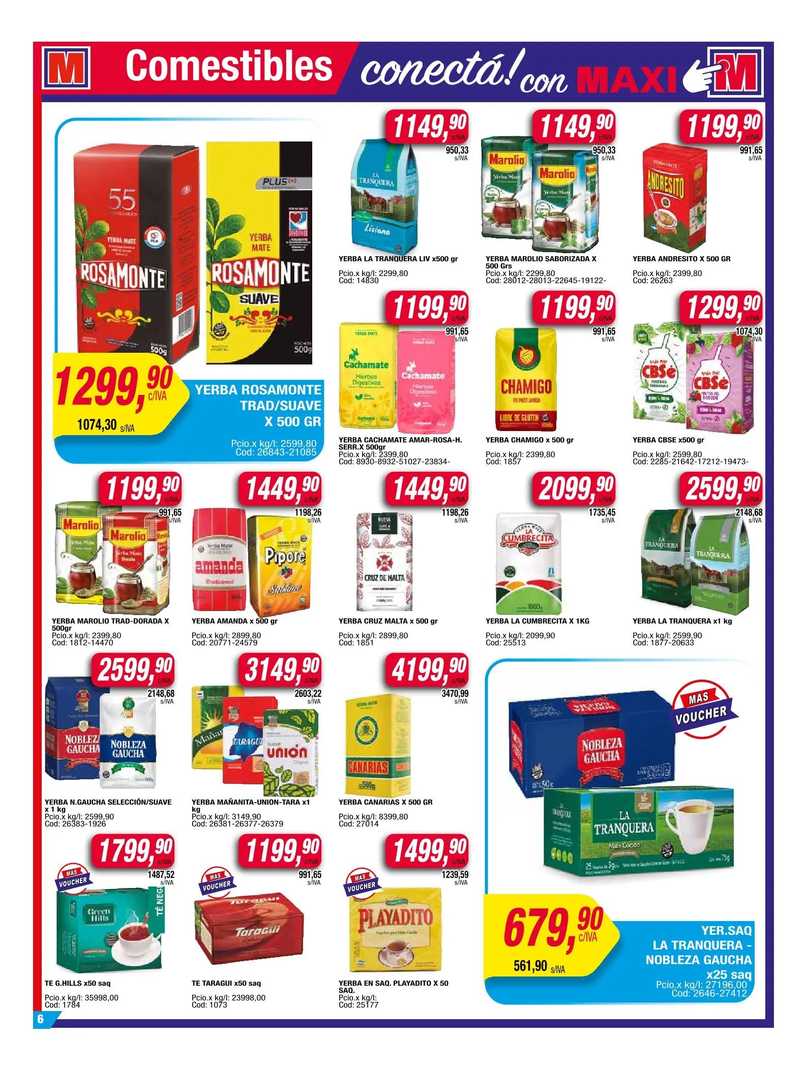 Ofertas de Maxiconsumo Oferta semanal 31 de marzo al 6 de abril 2025 - Página 6 del catálogo