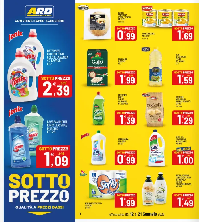  Volantini ARD Discount da 12 gennaio a 21 gennaio di 2026 - Pagina del volantino 6