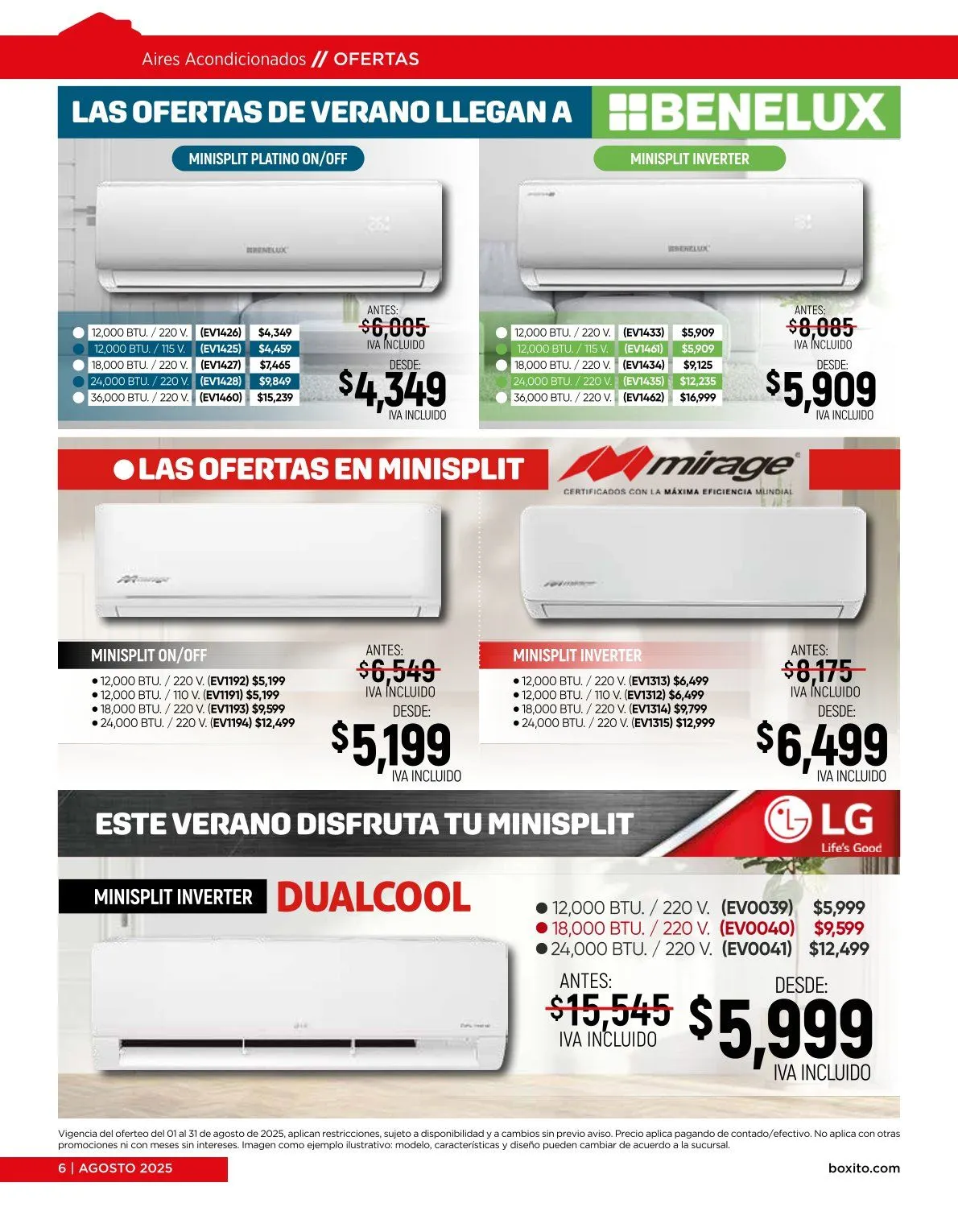 Catálogo de Boxito catálogos y ofertas 4 de agosto al 31 de agosto 2025 - Pagina 6