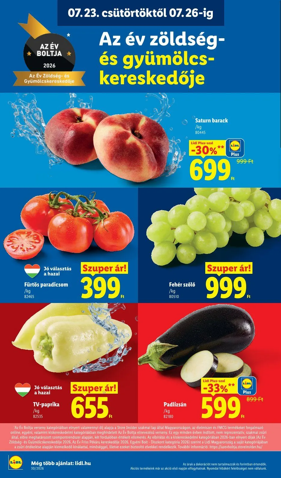 Katalógus Lidl legfrissebb ajánlatai július 23.-tól július 29.-ig 2026. - Oldal 6