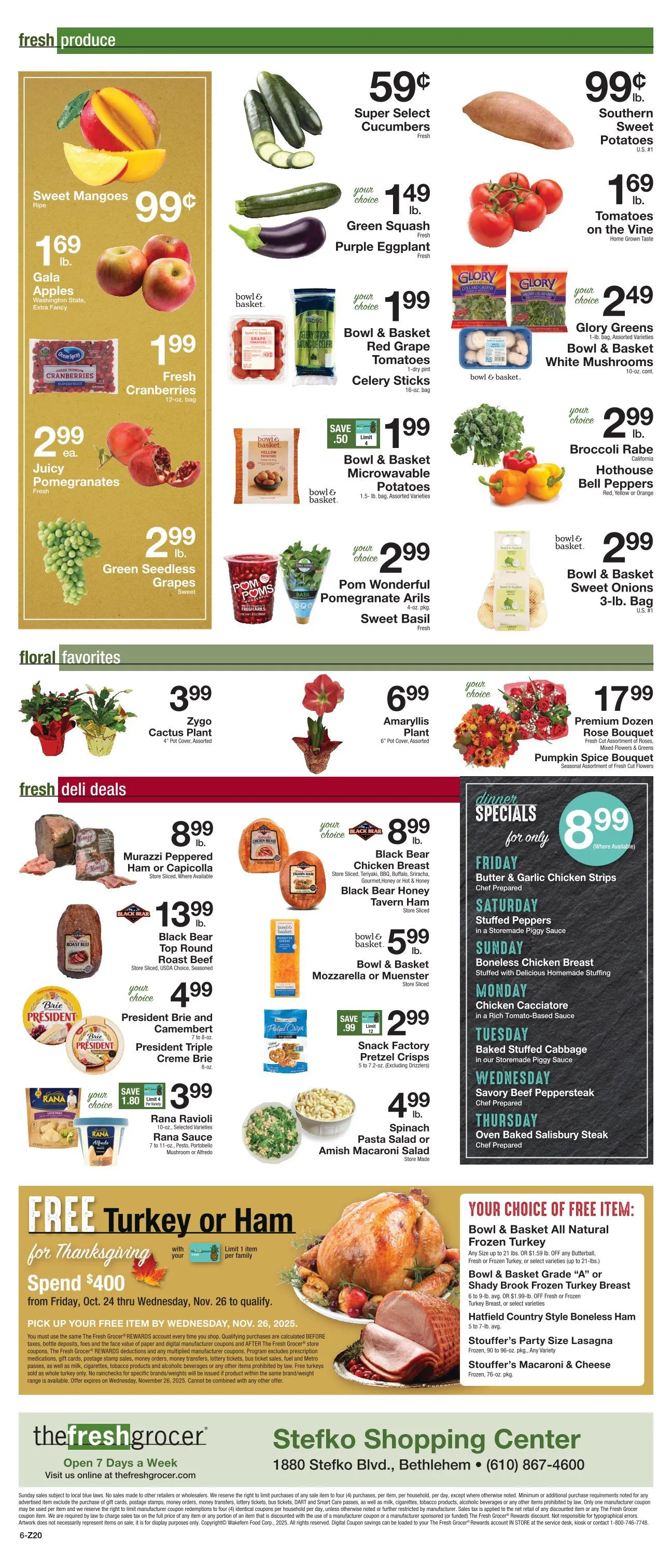 Weekly ad Gerrity's Supermarkets Sales from October 31 to November 6 2025 - Page 6