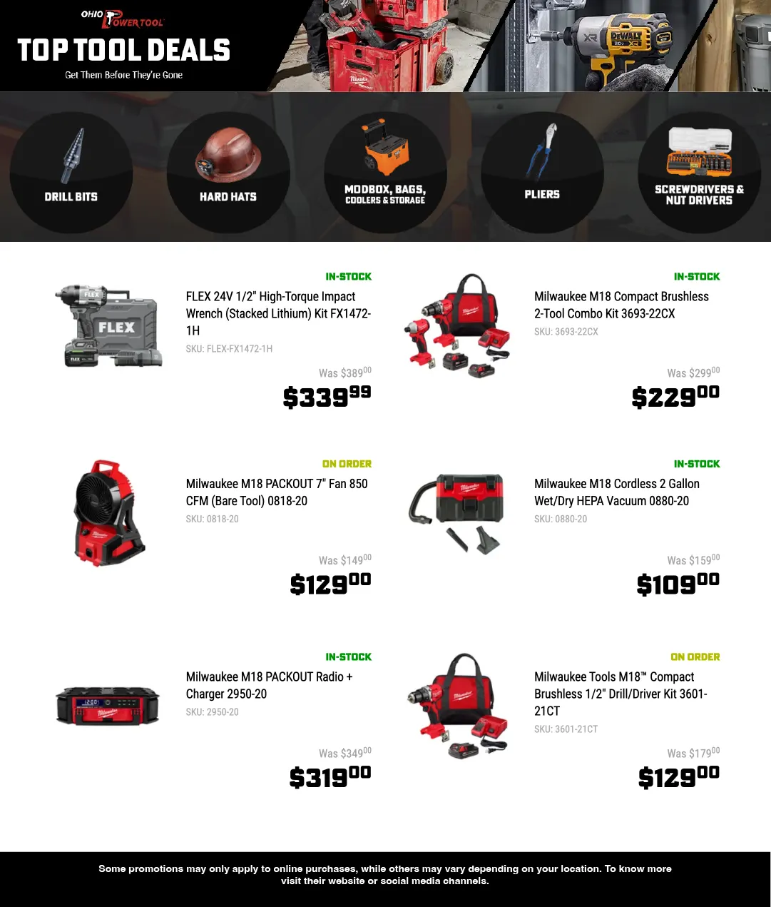 Weekly ad Ohio Power Tool Sales from July 6 to July 20 2026 - Page 5