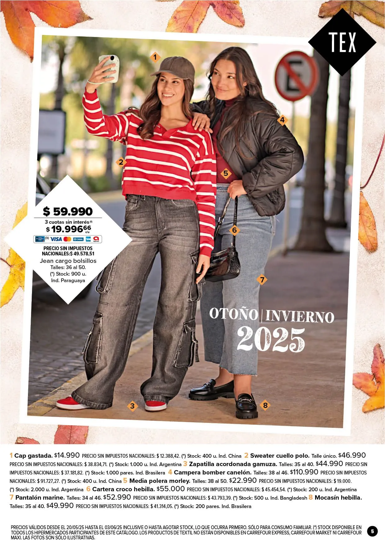 Ofertas de Carrefour TEX 22 de mayo al 3 de junio 2025 - Página 5 del catálogo