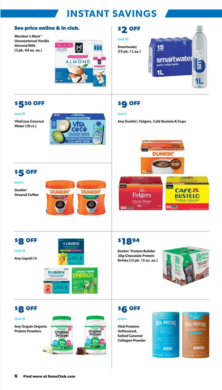Encarte de Sam's Club Sales 30 de dezembro até 1 de janeiro 2026 - Pagina 6