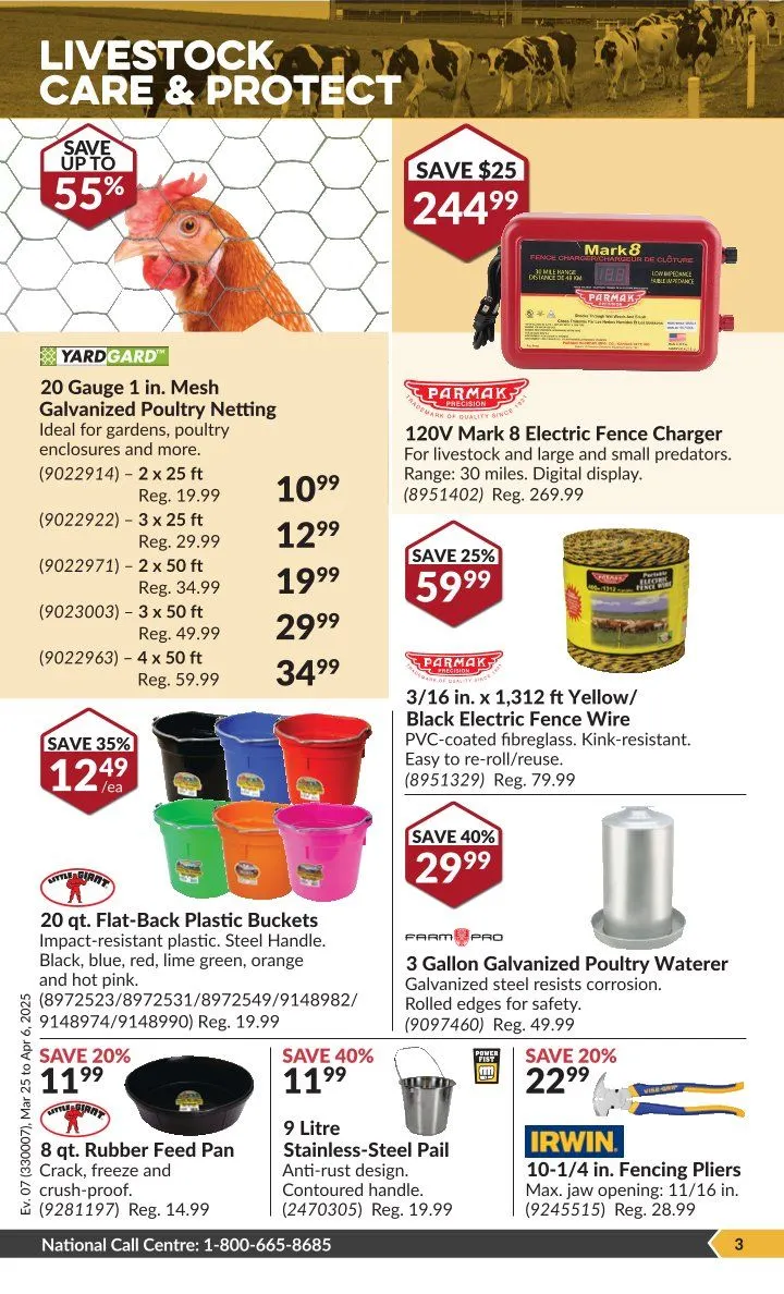 Princess Auto Sales from March 25 to April 6 2025 - flyer page 6