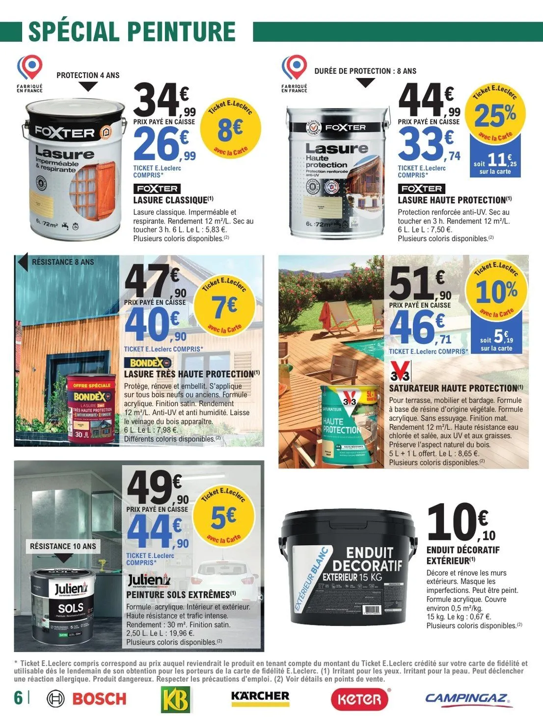 Catalogues E.Leclerc Brico  du 21 avril au 9 mai 2026 - Catalogue page 6